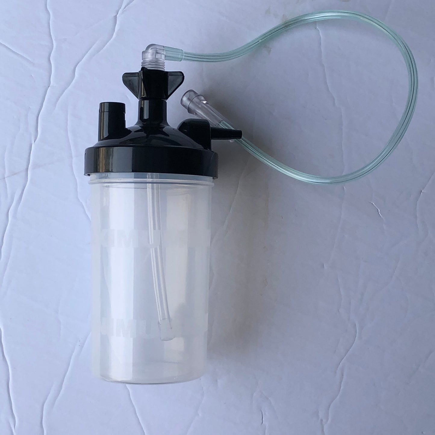 NEW OXYGEN HUMIDIFIER BOTTLE KIT WITH 17" ELBOW AND FREE SOFT TIP CANNULA SHIPS FREE