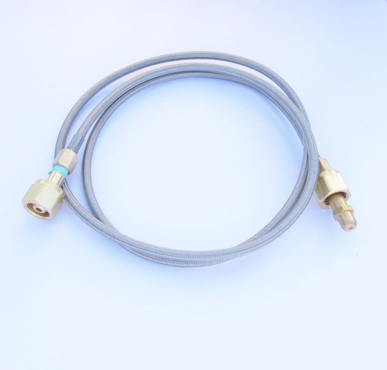 NEW Deluxe Invacare Homefill To CGA540 Oxygen Pigtail Whip WITH CHECK VALVE SHIPS FREE