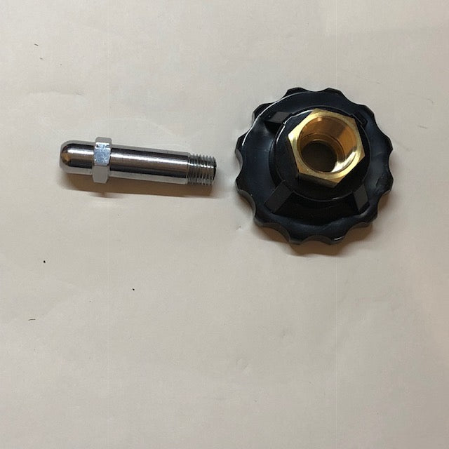 36" Invacare Homefill To CGA540 Tank Whip With Nipple.