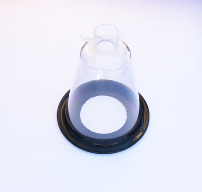 NEW #6 LARGE CANINE OXYGEN / ANESTHESIA MASK WITH HOSE ADAPTER