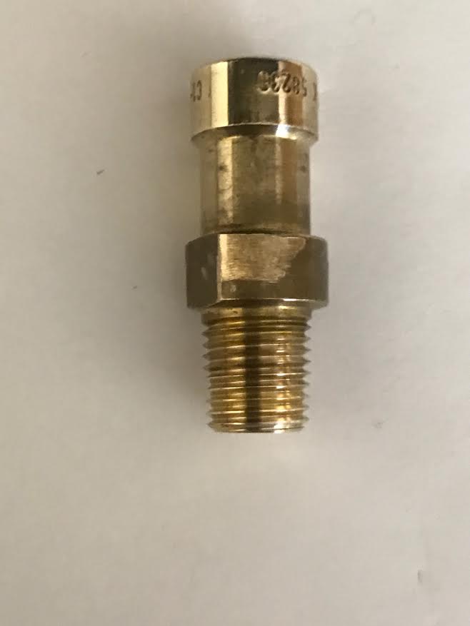 Invacare Homefill Refurbished Fill Port Check Valve Nipple 3,000 PSI With Spare O-rings